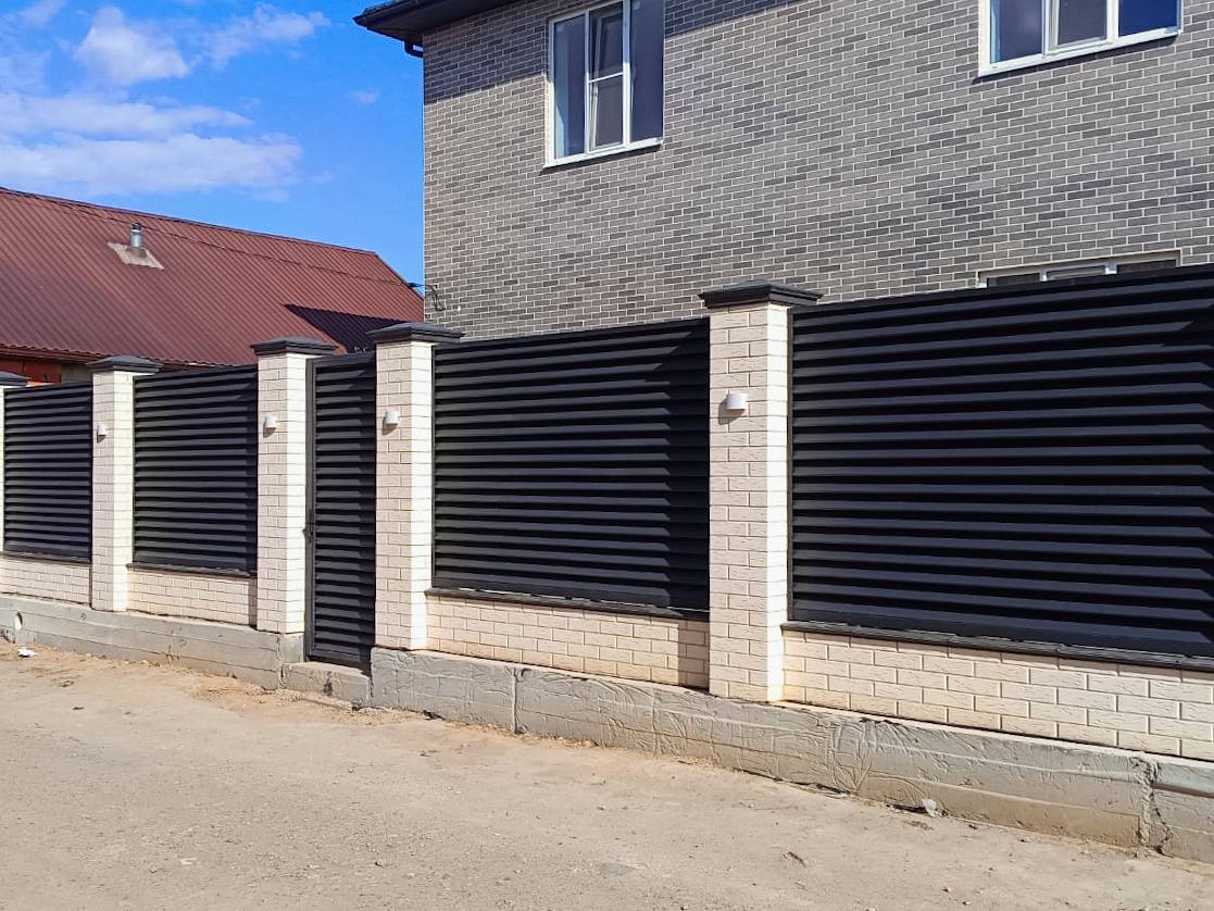 Забор жалюзи Элит-S